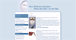 Desktop Screenshot of mariafrauallervoelker.be